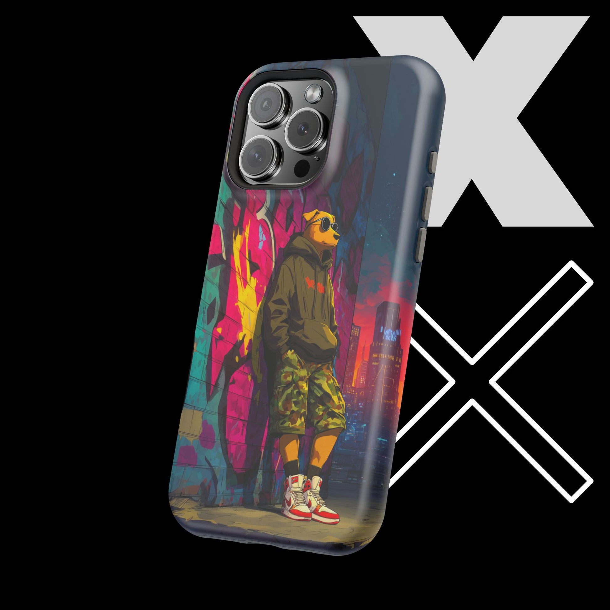 Male Street Dog iPhone Case