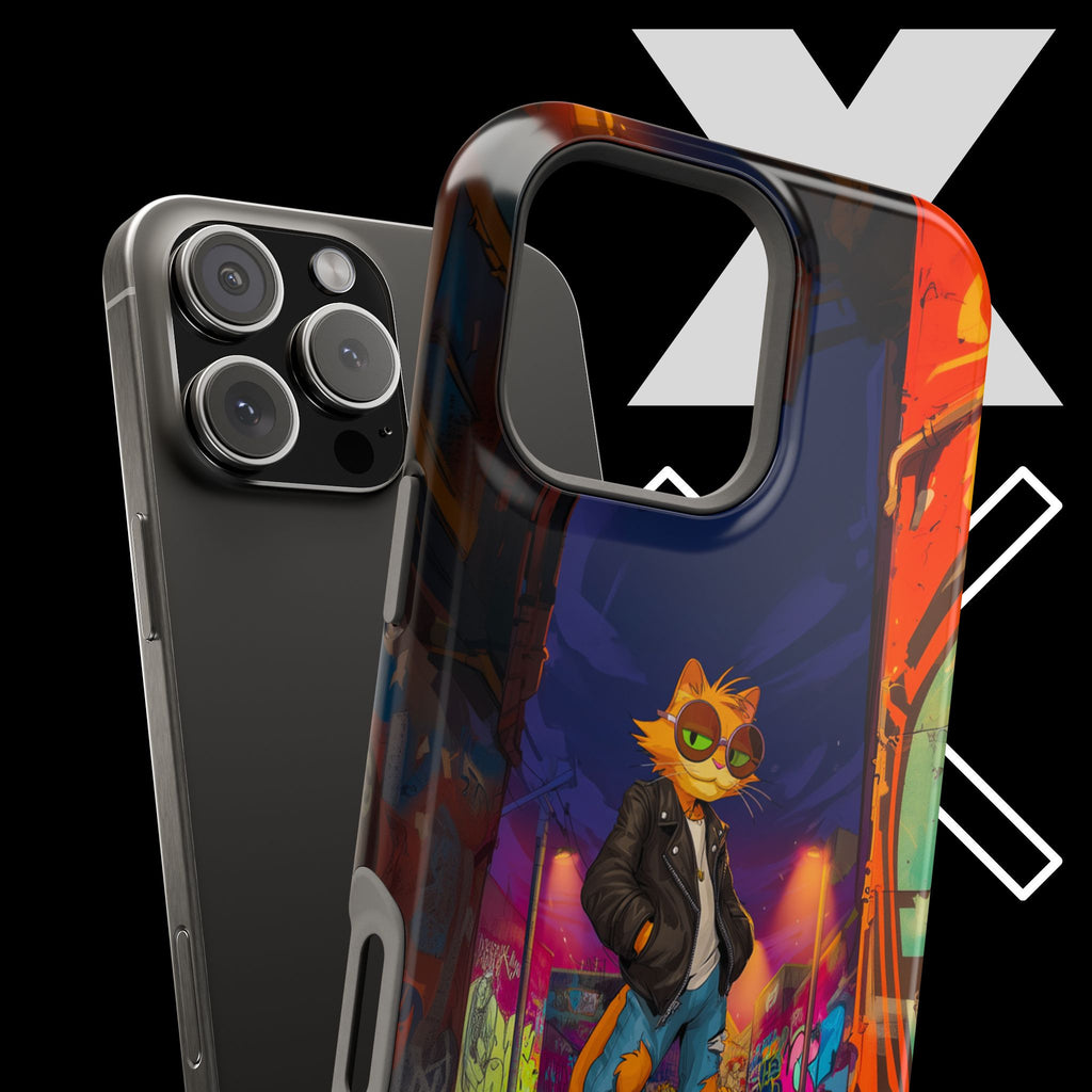 Male Street Cat iPhone Case