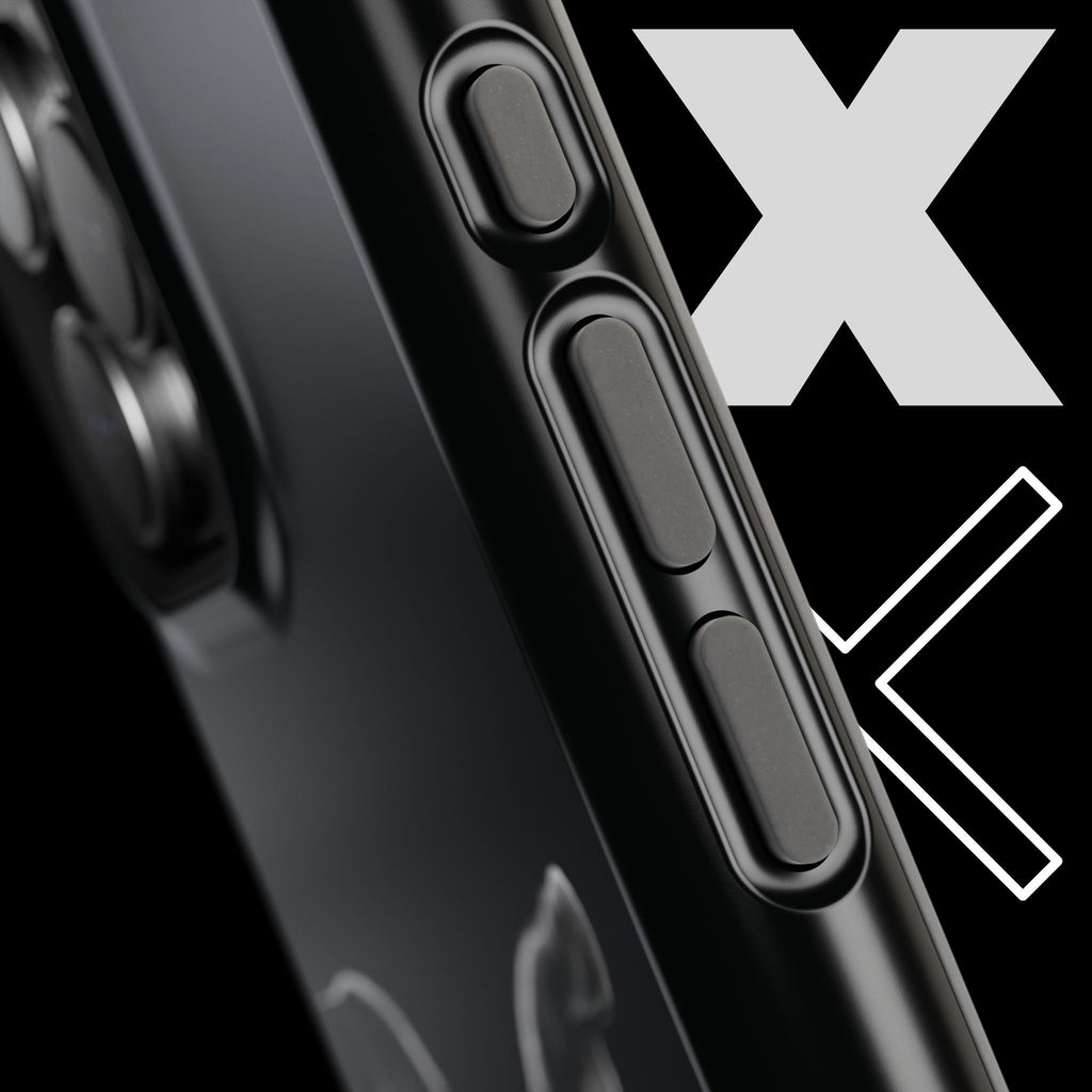 Black Neon Dog iPhone Case