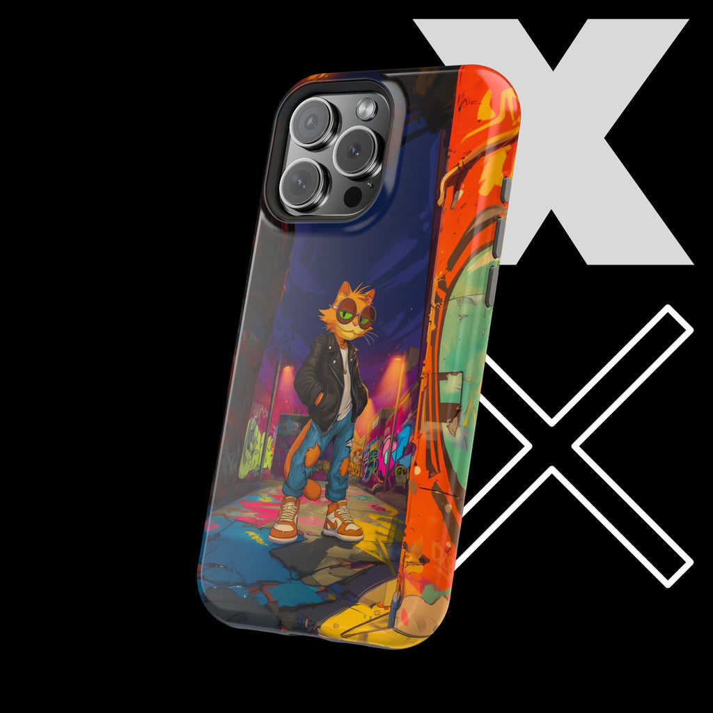 Male Street Cat iPhone Case