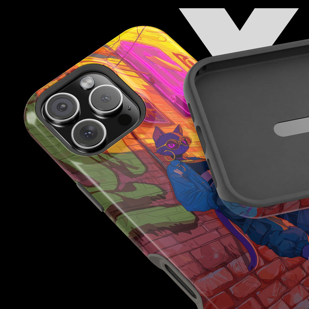 Female Street Cat iPhone Case