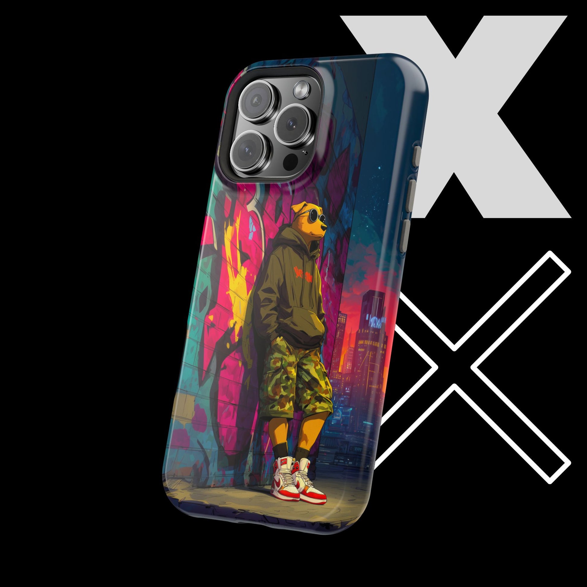 Male Street Dog iPhone Case