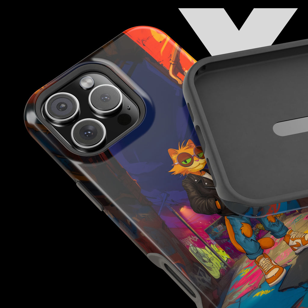 Male Street Cat iPhone Case