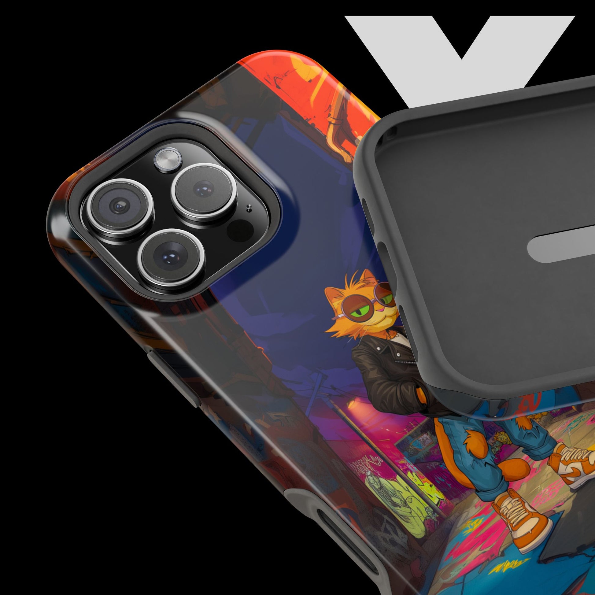 Male Street Cat iPhone Case