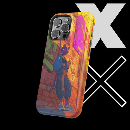 Female Street Cat iPhone Case