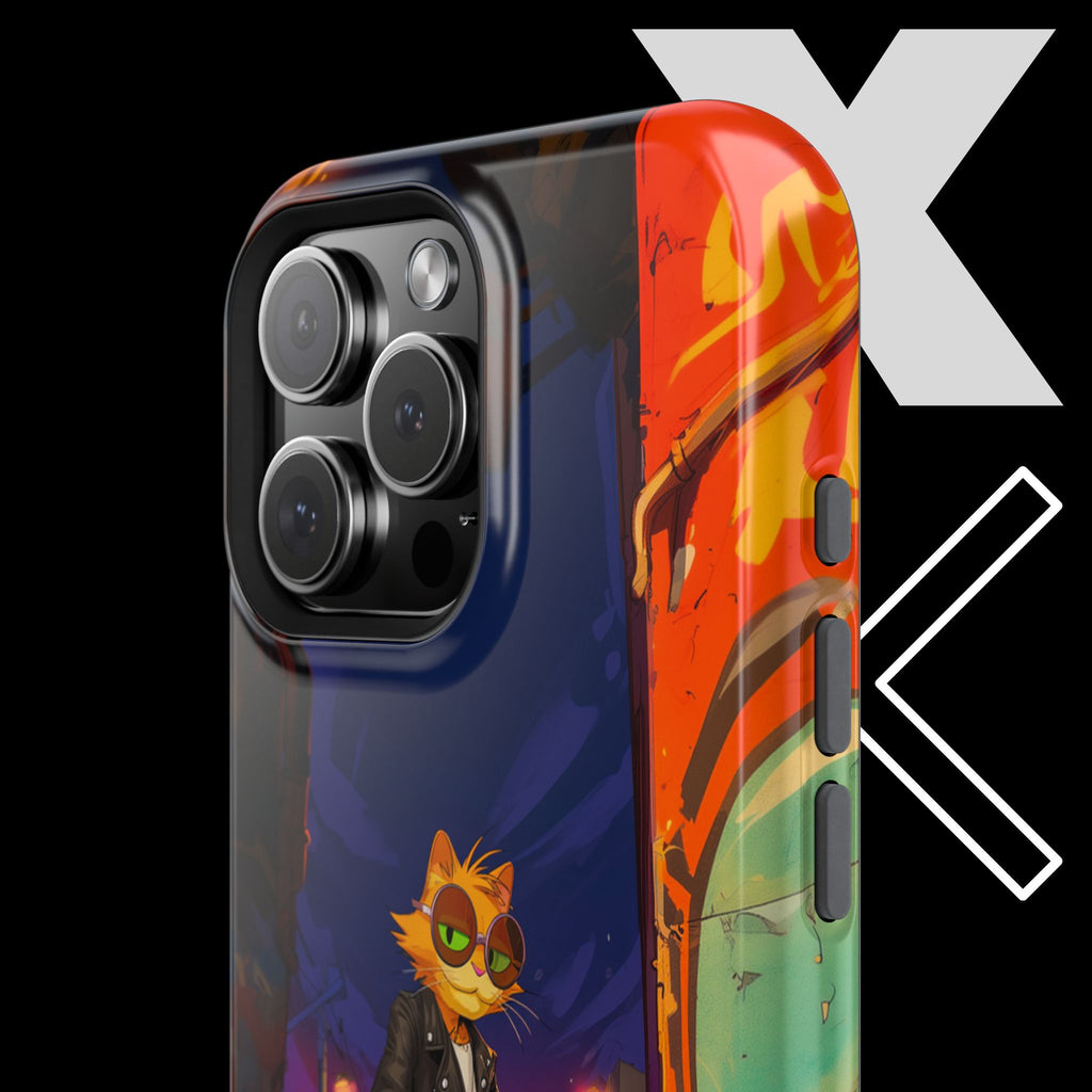 Male Street Cat iPhone Case