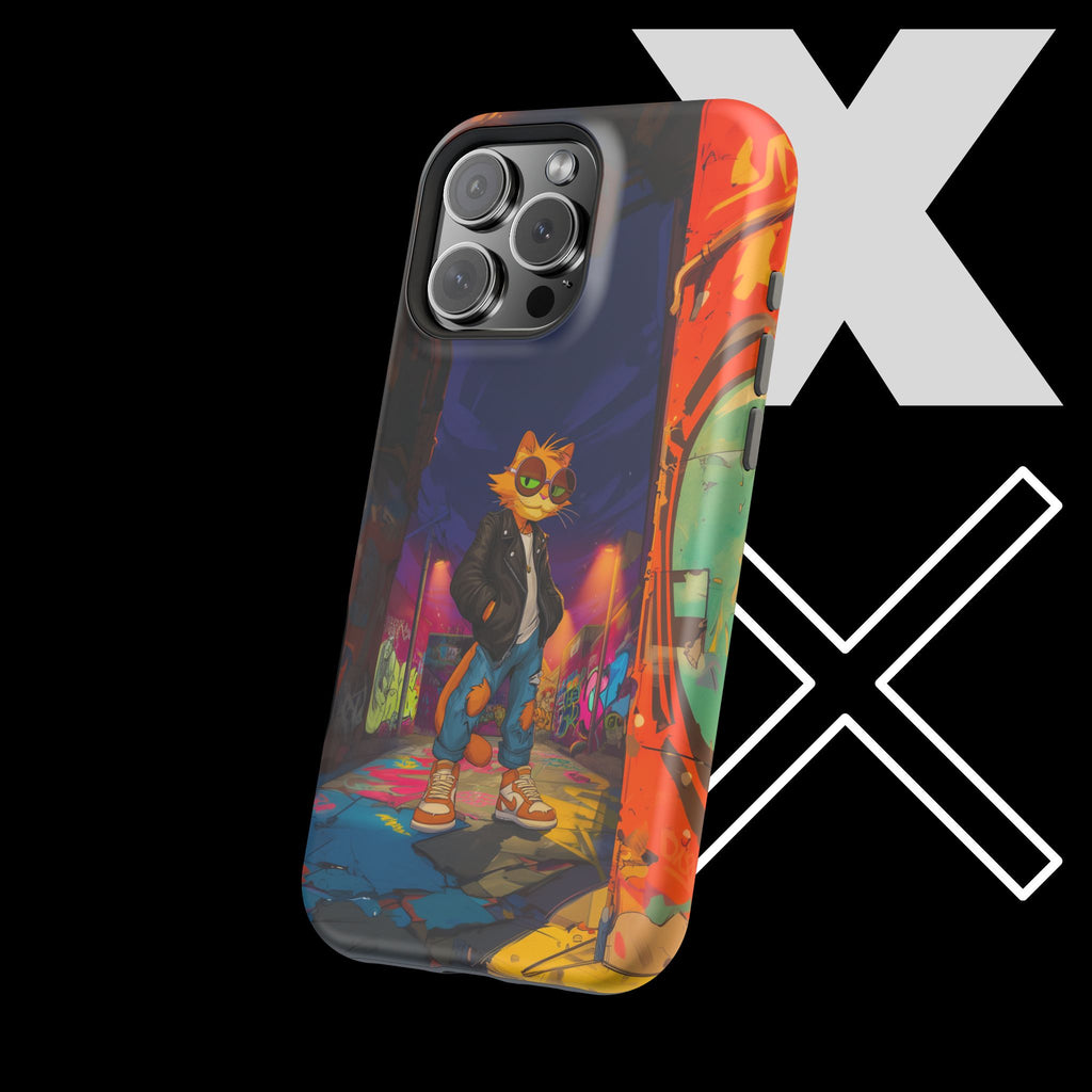 Male Street Cat iPhone Case