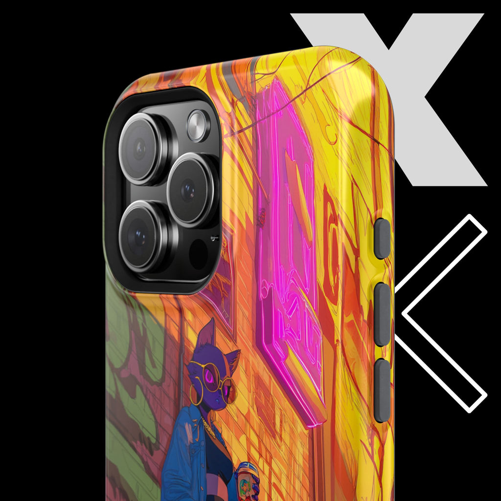 Female Street Cat iPhone Case